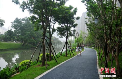 福州曾經的垃圾河如今風景如畫